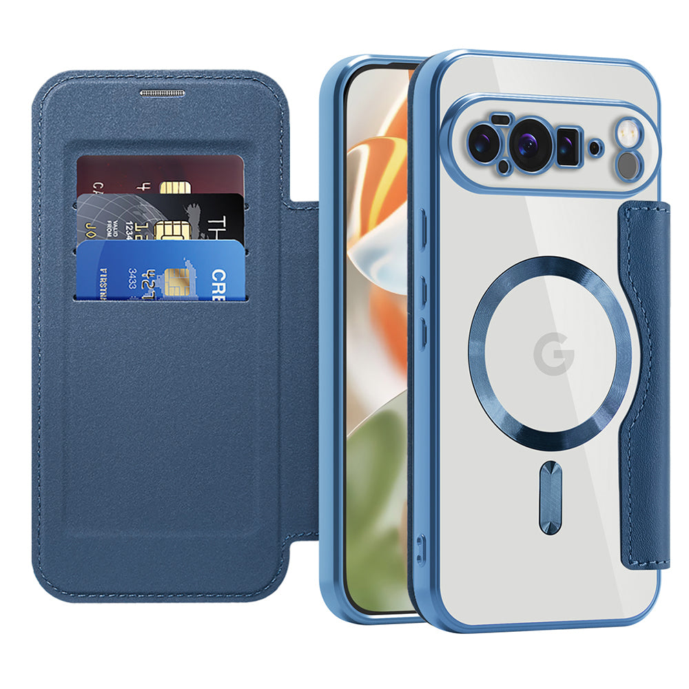Techsuit - SmartMag Book Case - Google Pixel 10 Pro XL - Blue
