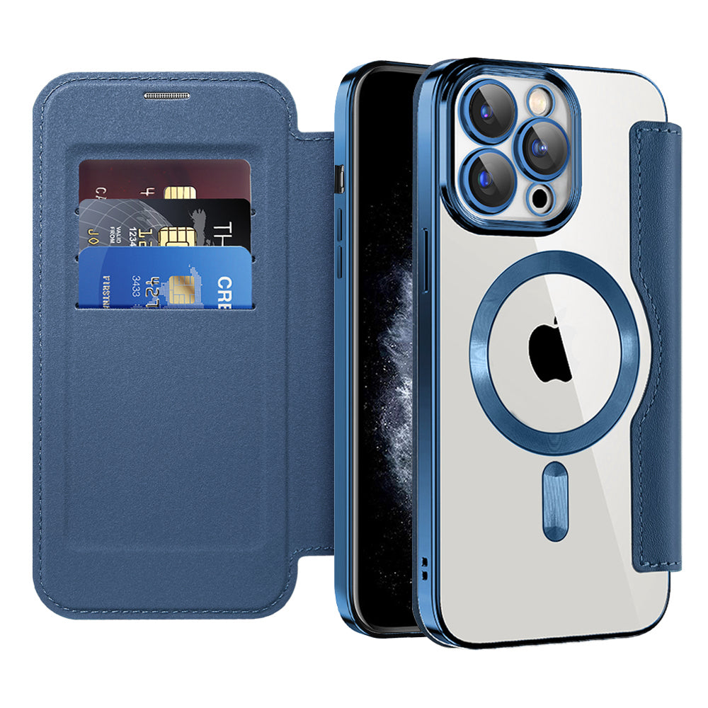 Techsuit - SmartMag Book Case - iPhone 11 Pro Max - Blue