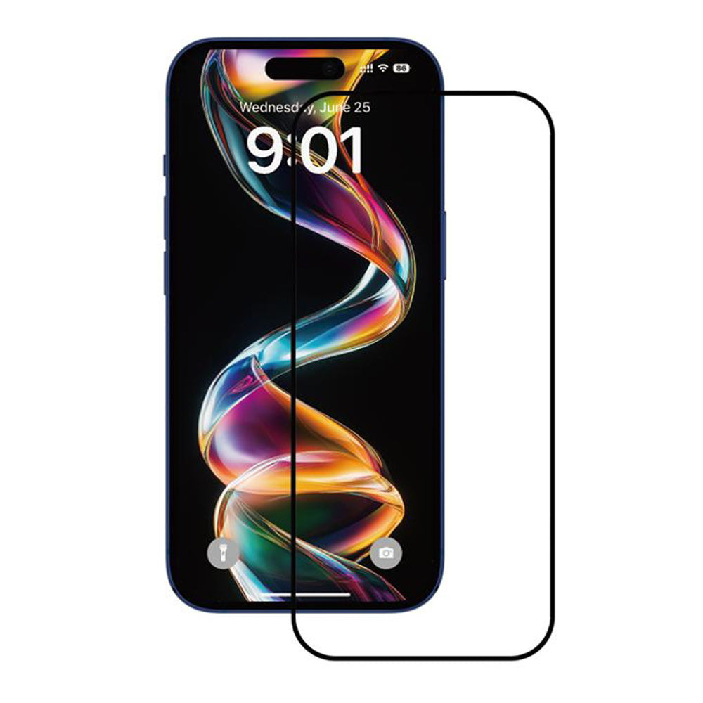 ANANK - 2.5D Full Glass Screen Protector (10 pack) - iPhone 15 Pro - Black