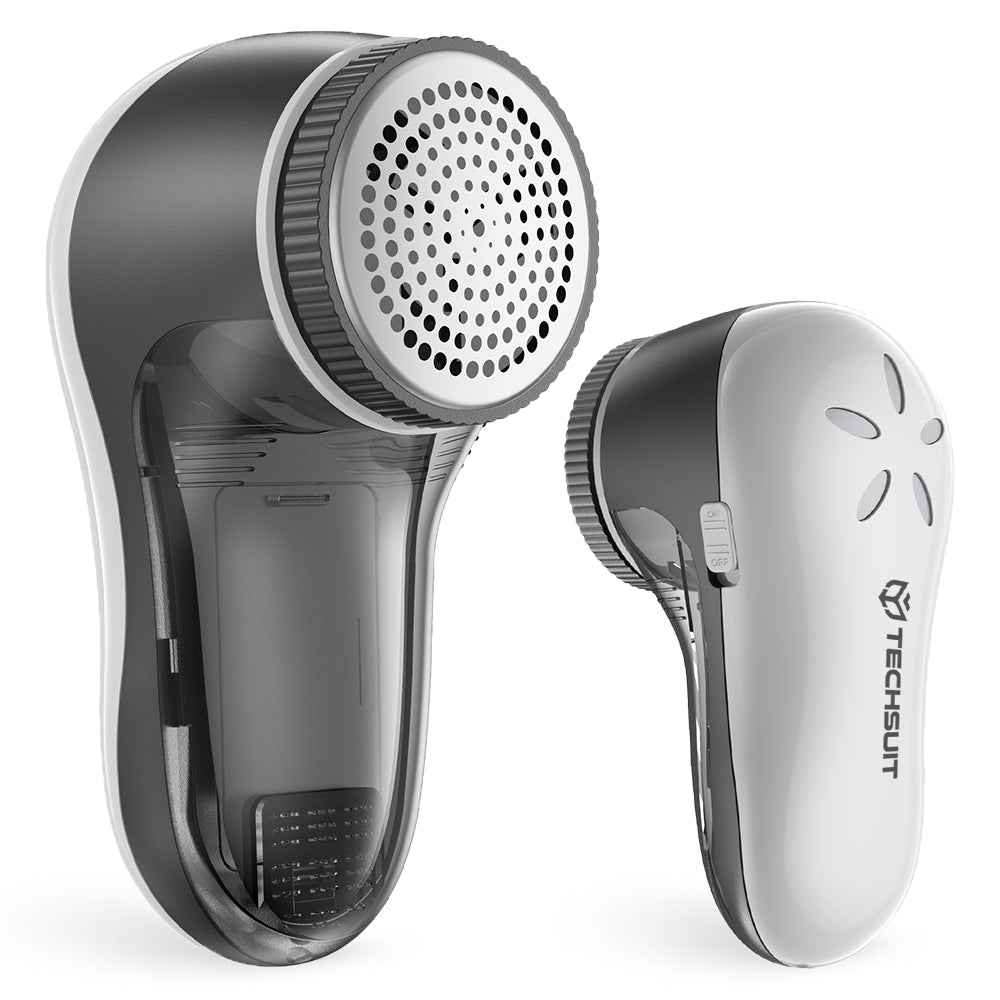 Techsuit - Clothing Lint Remover Flufix (ACS1) - 9000 Revolutions Per Minute, ABS, Stainless Steel - Grey