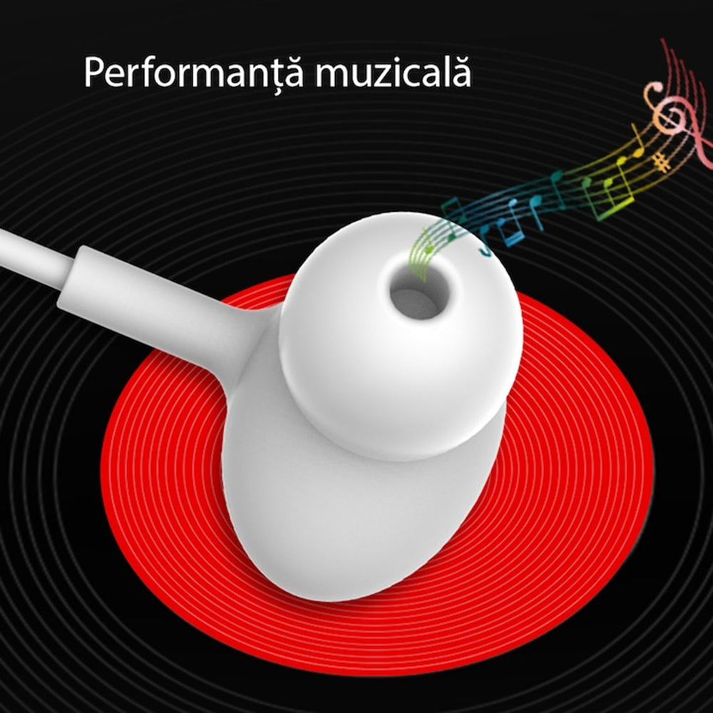 Yesido - Wired Earphones (DH13) - 3.5mm Jack, Noise Canceling Technology, Premium TPE Wired - Black