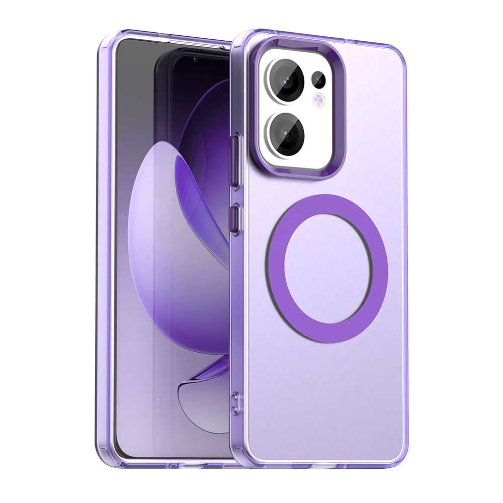 Techsuit - CandyCase MagSafe - Oppo Reno13 F 4G / Reno13 F 5G / Reno13 FS 5G - Purple