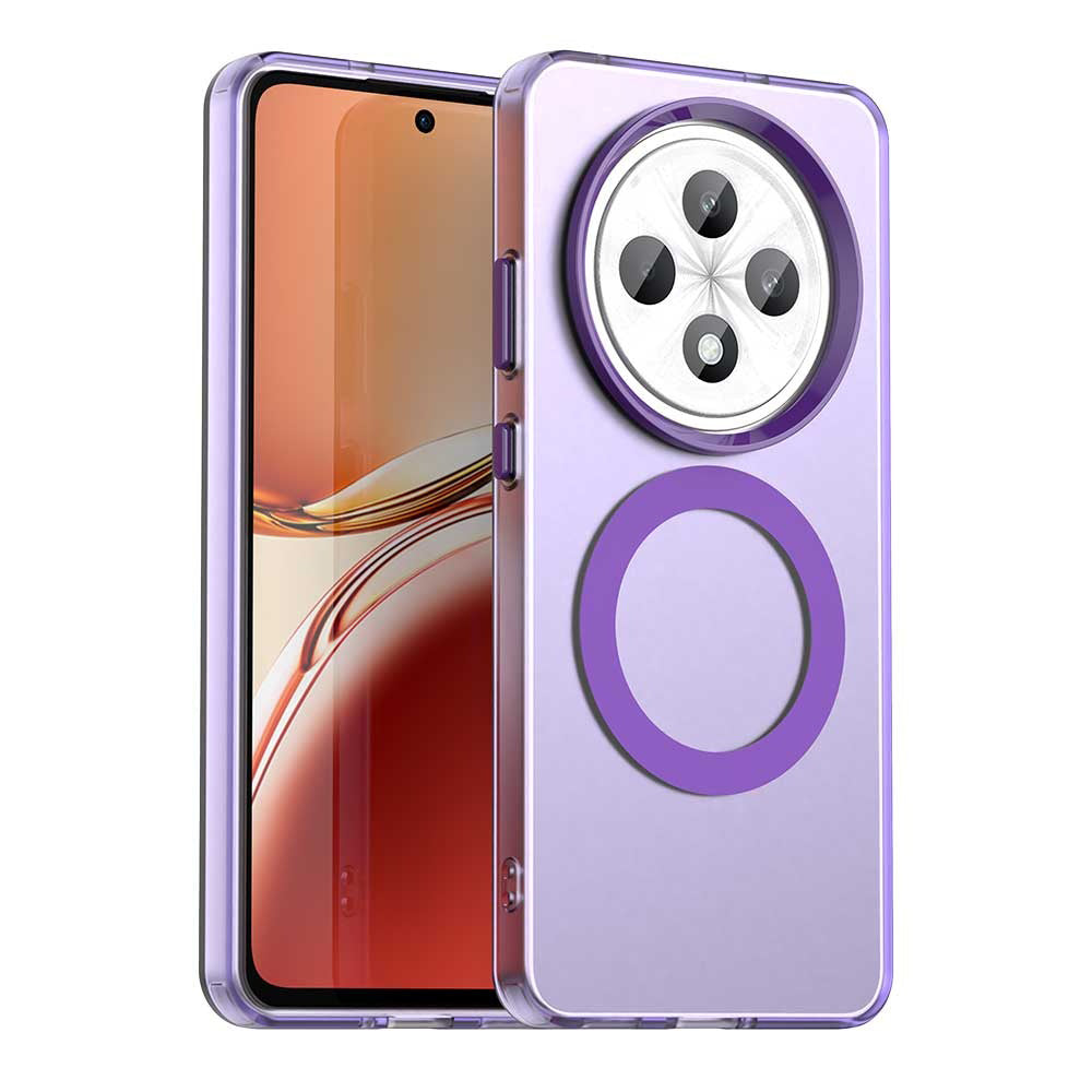 Techsuit - CandyCase MagSafe - Oppo Reno12 F 4G / Reno12 F 5G / Reno12 FS 4G / Reno12 FS 5G - Purple