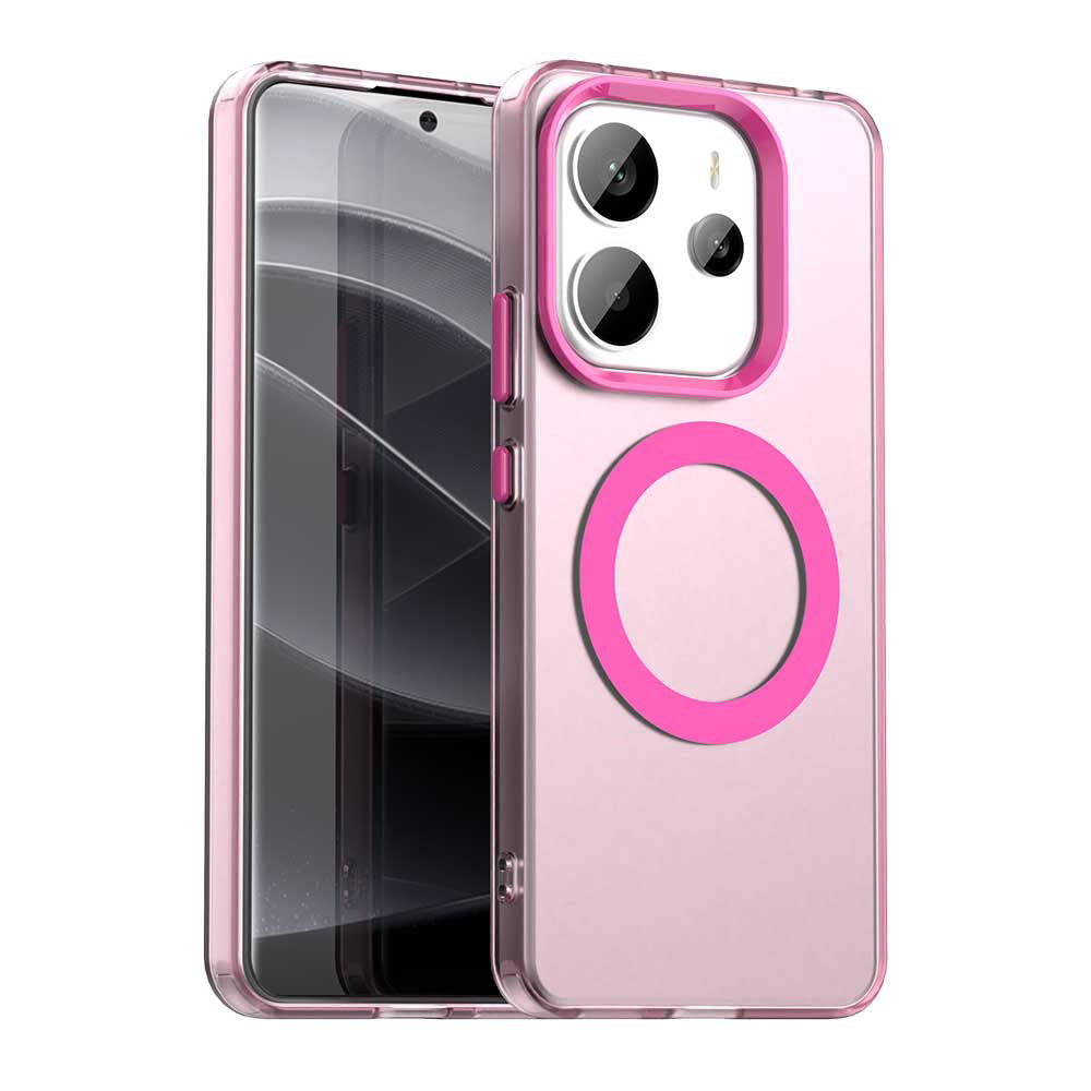 Techsuit - CandyCase MagSafe - Xiaomi Redmi Note 14 4G (Standard) - Pink