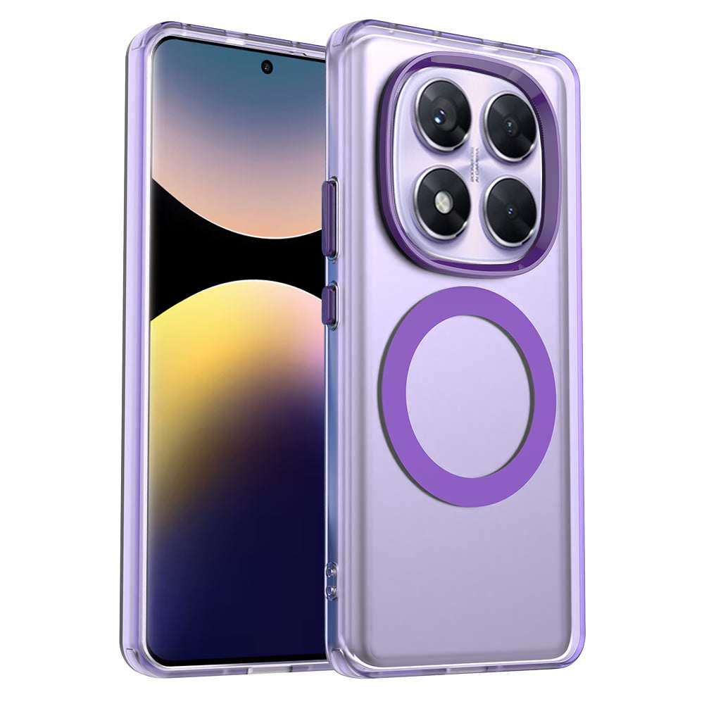 Techsuit - CandyCase MagSafe - Xiaomi Redmi Note 14 Pro 5G / Poco X7 - Purple