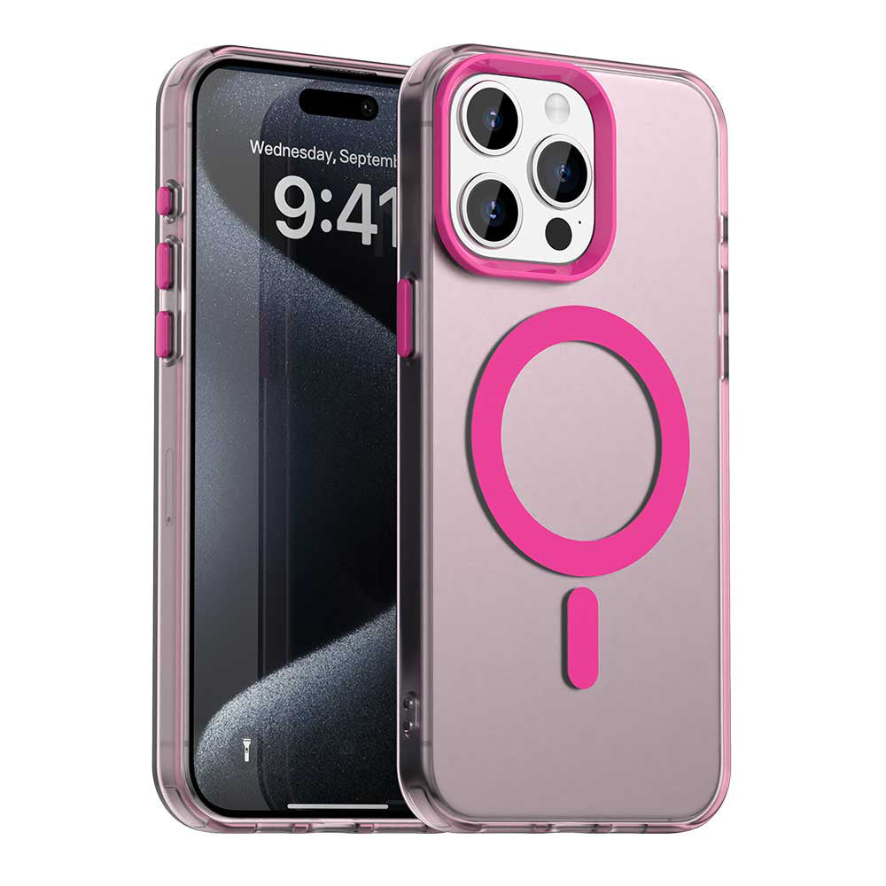 Techsuit - CandyCase MagSafe - iPhone 15 Pro Max - Pink