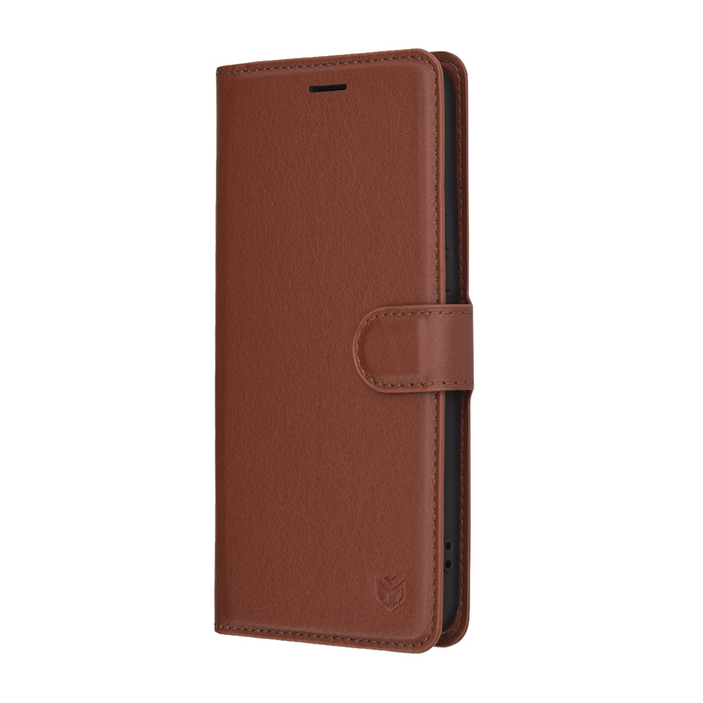 Techsuit - Leather Folio - Honor 400 Pro - Brown