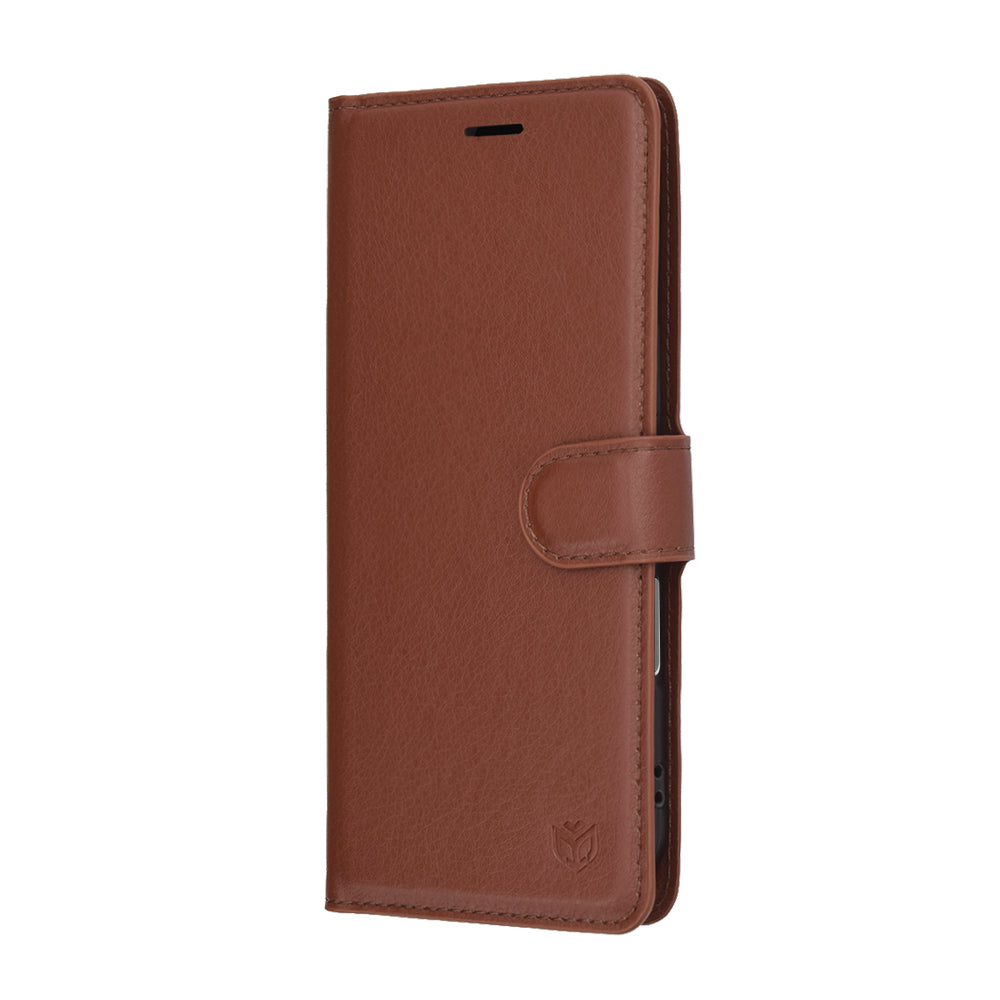 Techsuit - Leather Folio - iPhone 17 Air - Brown