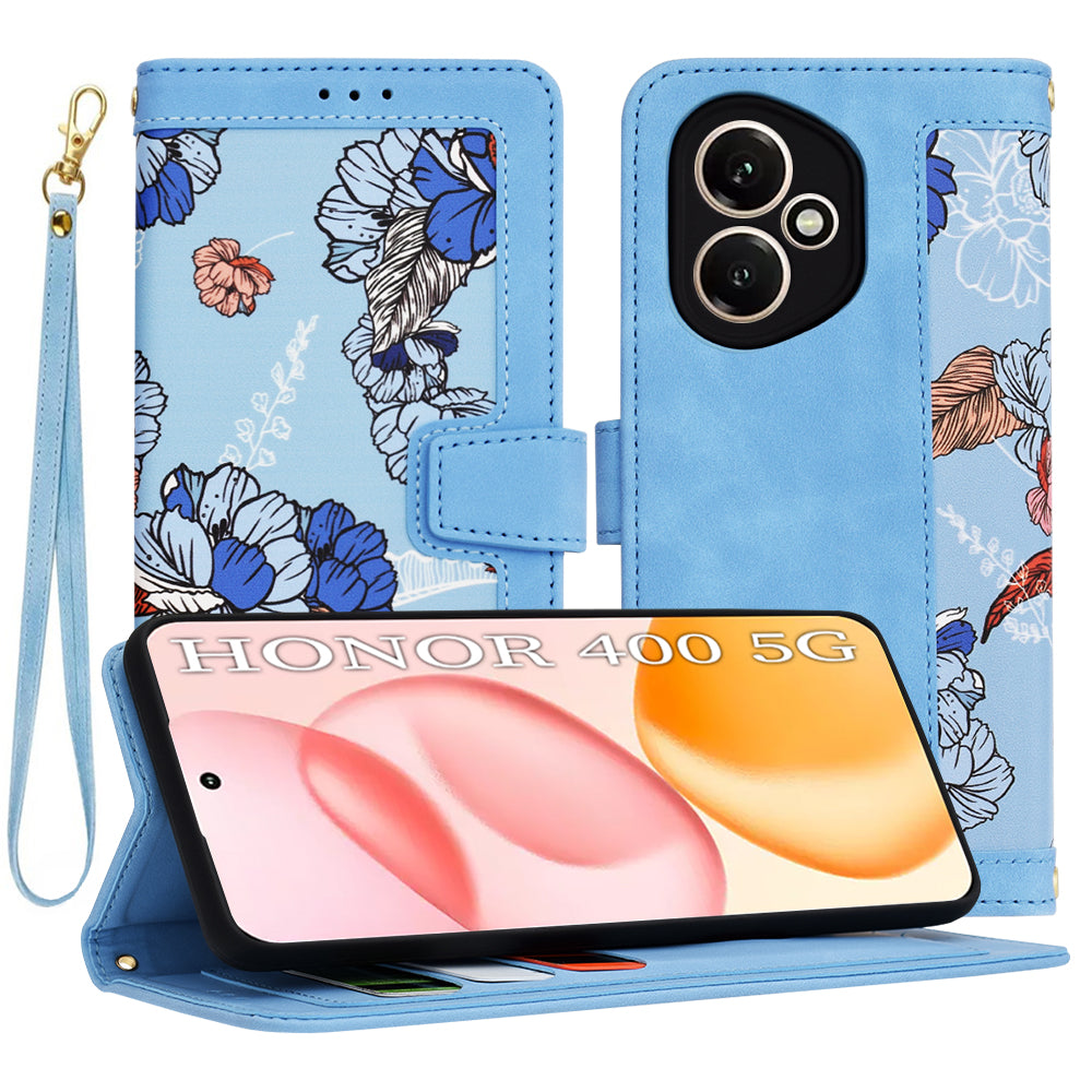 Techsuit - FlipCraft - Honor 400 - Vibrant Blue