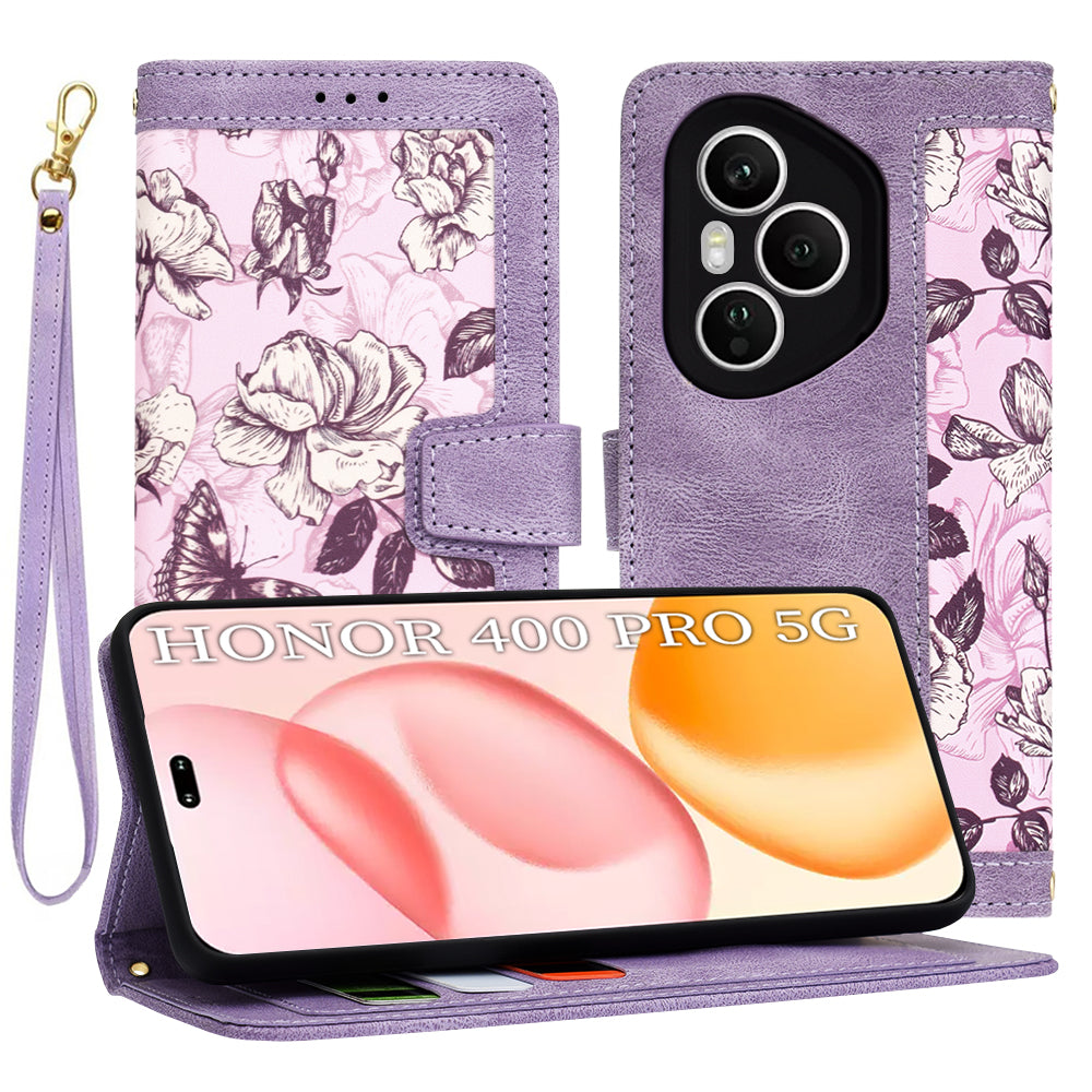 Techsuit - FlipCraft - Honor 400 Pro - Mysterious Purple