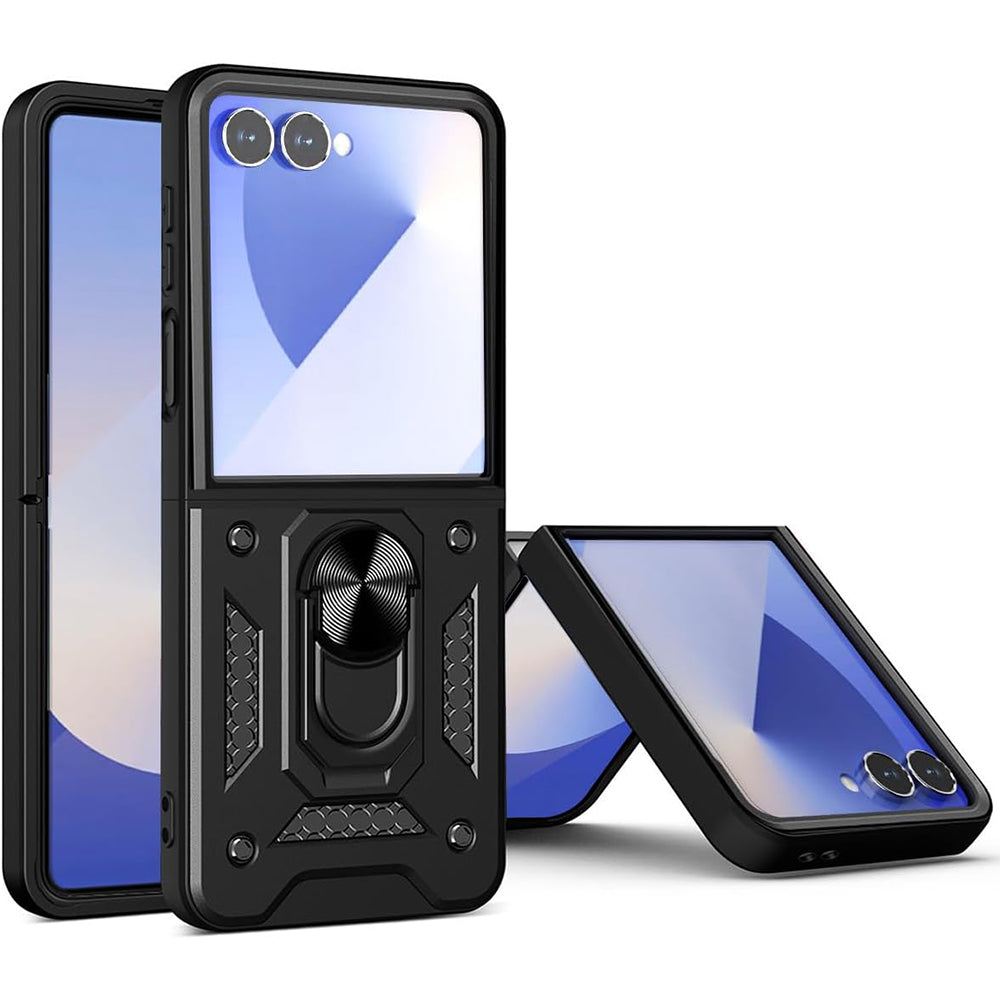 Techsuit - CamShield Series - Samsung Galaxy Z Flip7 - Black