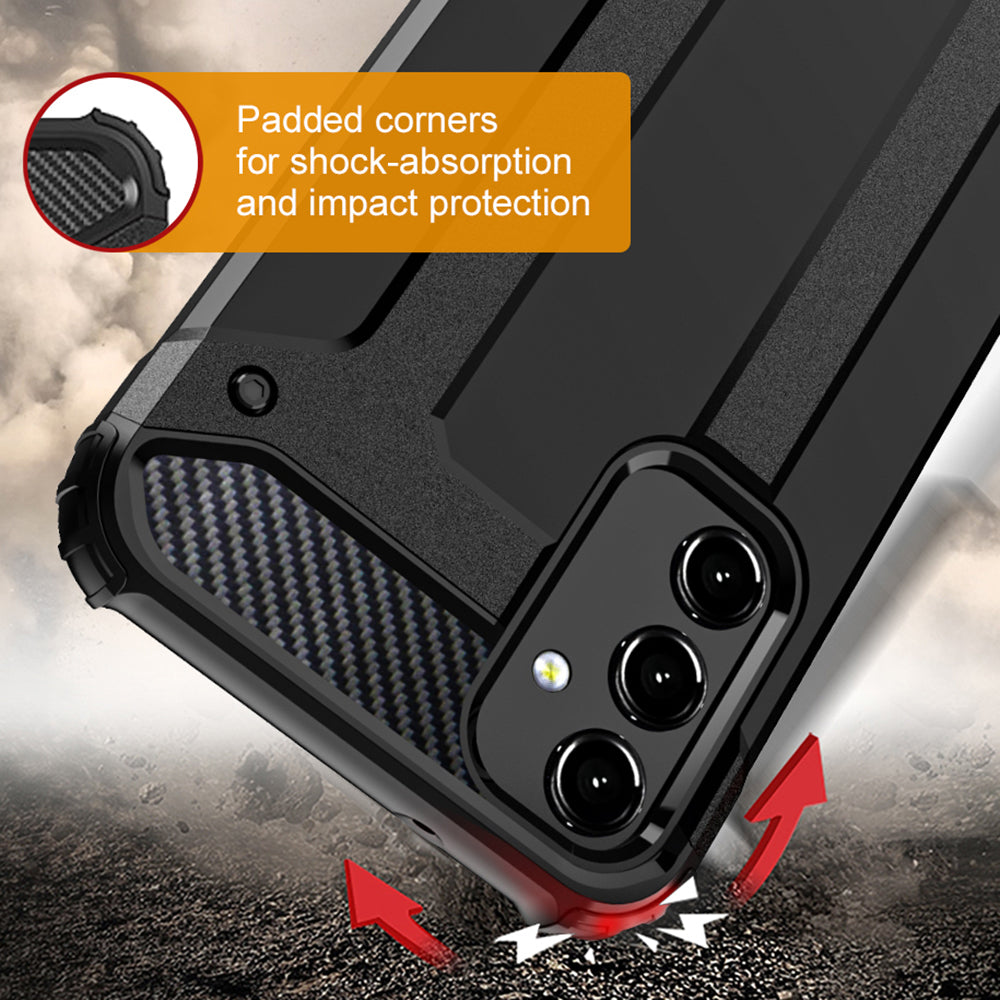 Techsuit - Hybrid Armor - Galaxy S24 FE - Black