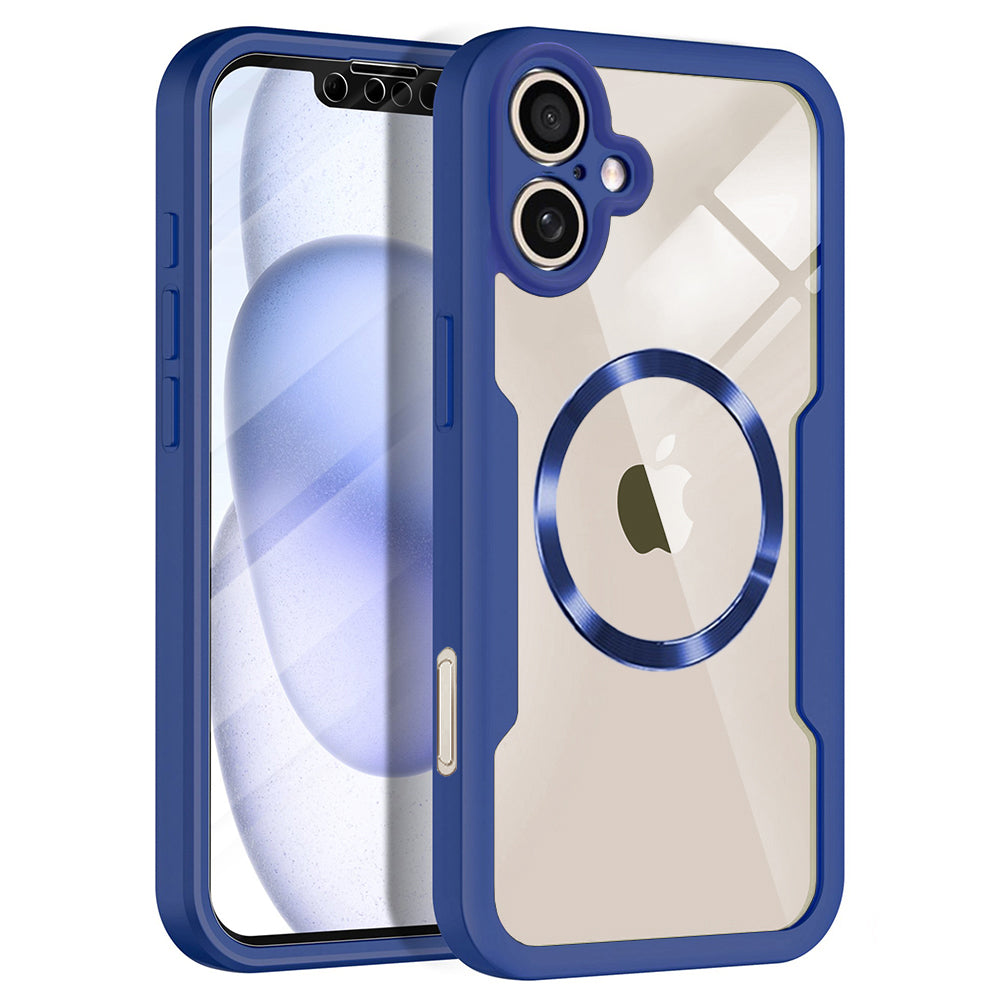 Techsuit - ColorVerse 360 MagSafe Series + Screen Protector - iPhone 17 - Blue