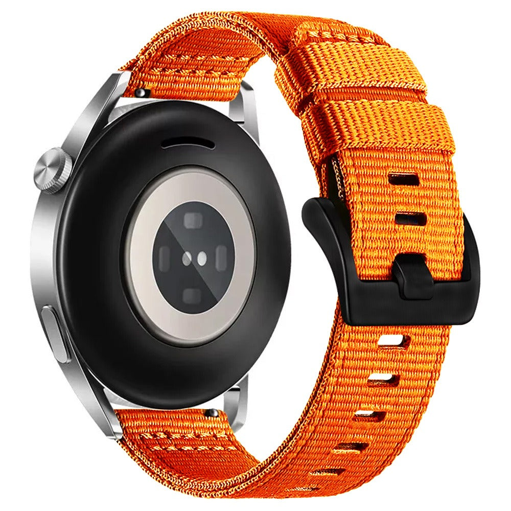 Techsuit - Watchband 20mm (W070) - Samsung Galaxy Watch 4/5/Active 2, Huawei Watch GT 3 (42mm)/GT 3 Pro (43mm) - Orange Blossom