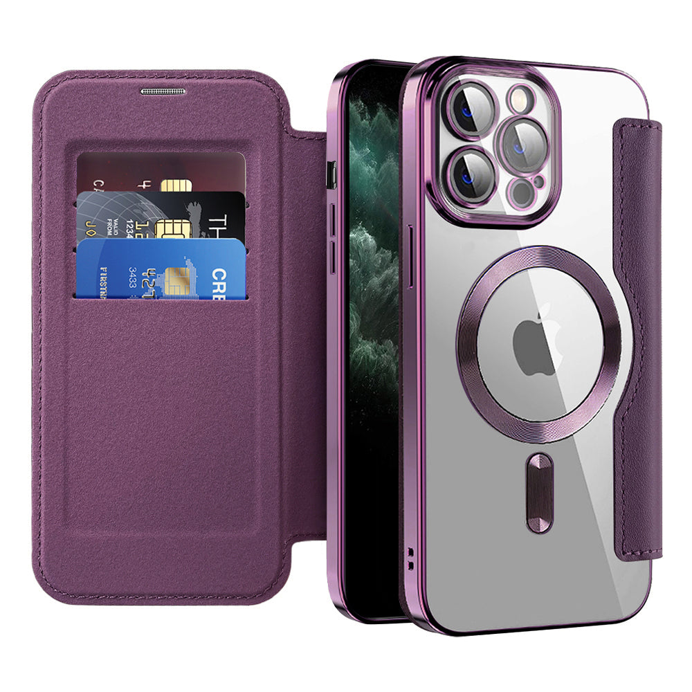 Techsuit - SmartMag Book Case - iPhone 11 Pro Max - Purple