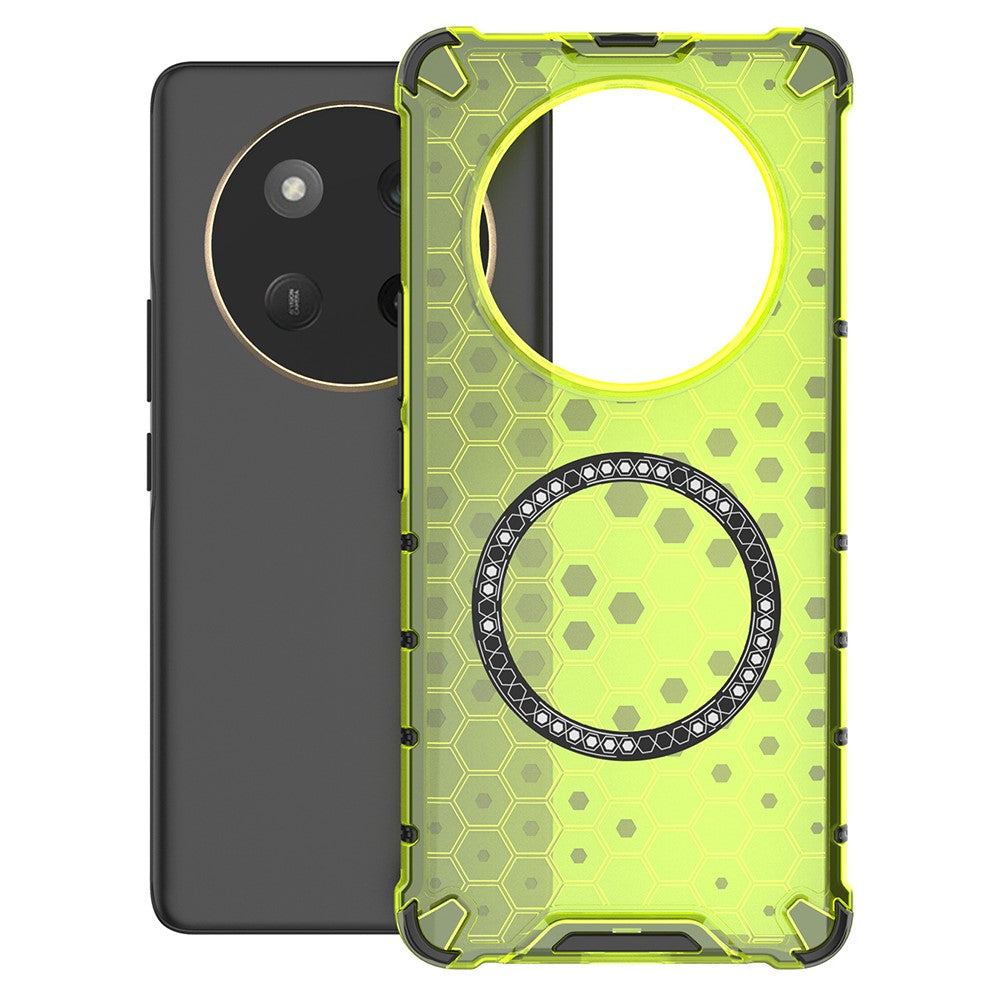 Techsuit - HoneyComb Shield MagSafe - Honor Magic7 Lite / X9c - Lime Green