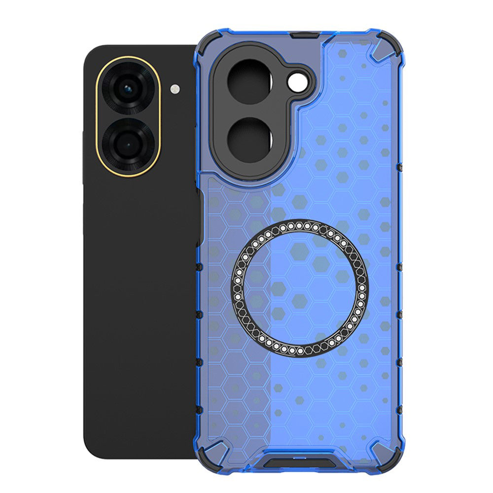 Techsuit - HoneyComb Shield MagSafe - Xiaomi Redmi A5Â 4G (Regional) - Blue