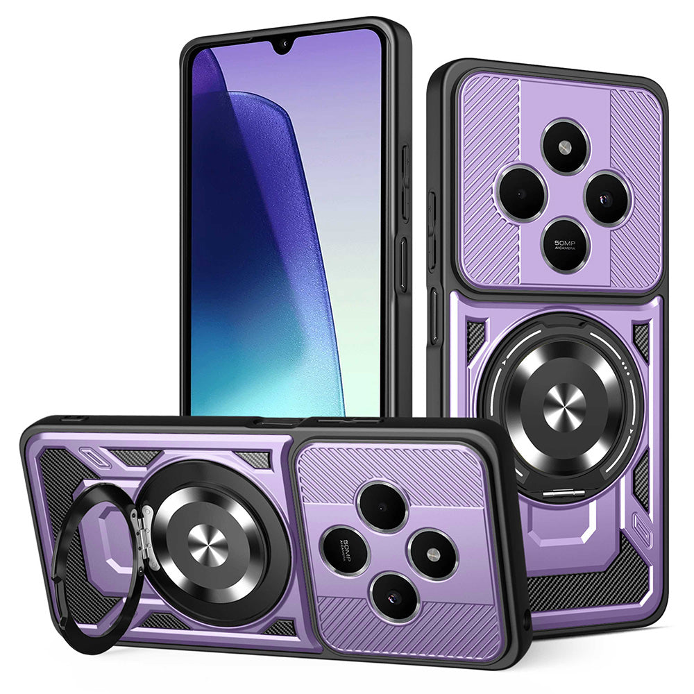 Techsuit - RuggedCam - Xiaomi Redmi 14C / Poco C75 - Purple