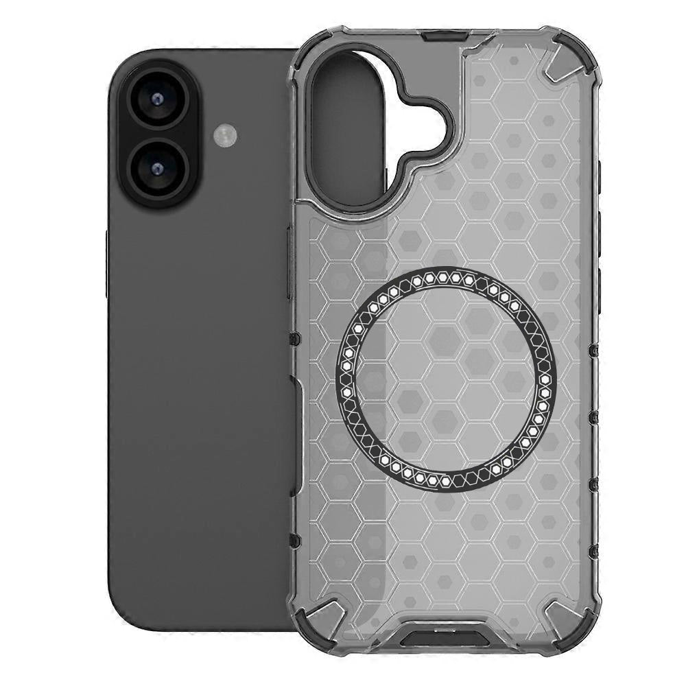 Techsuit - HoneyComb Shield MagSafe - iPhone 17 - Black