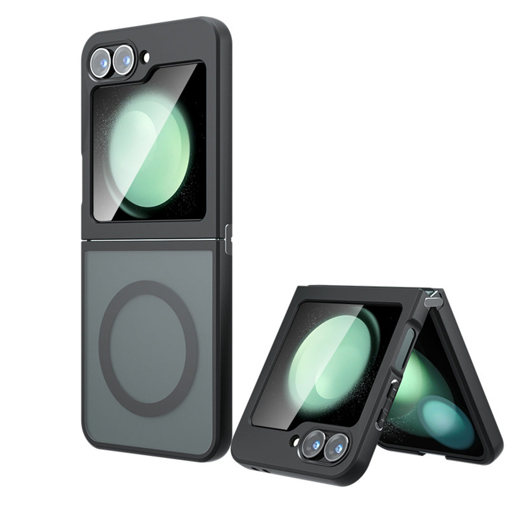 Techsuit - PureFrost MagSafe - Samsung Galaxy Z Flip6 / Flip7 FE - Frosted Black