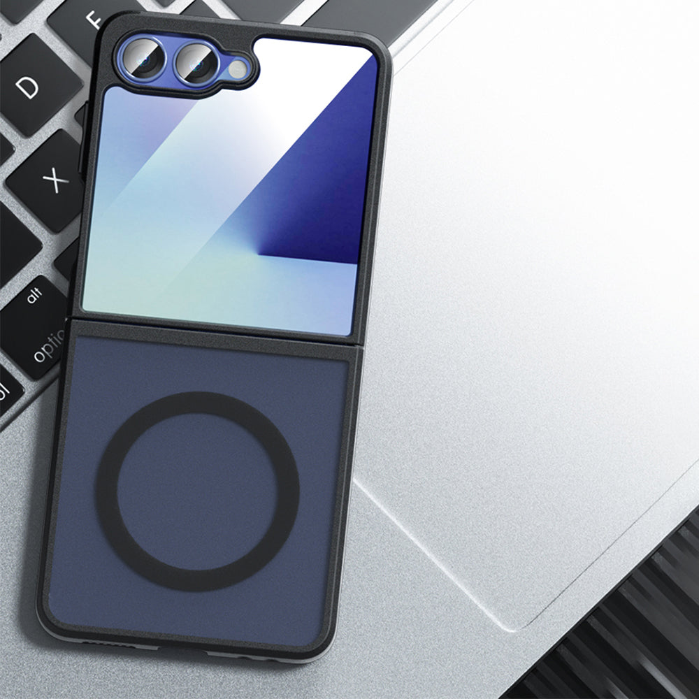 Techsuit - PureFrost MagSafe - Galaxy Z Flip7 - Frosted Black