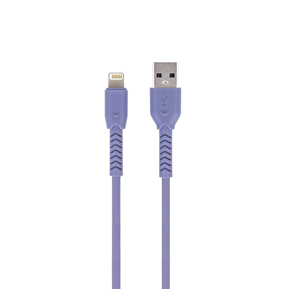 Maxlife Mxuc-04 Καλώδιο Φόρτισης Και Μεταφοράς Δεδομένων Από Usb Σε Lightning 1 Μέτρου 3A – Μωβ – Θήκη για κινητό από το PhoneBazaar.gr