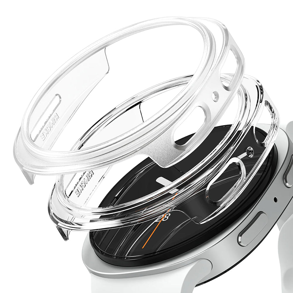 Ringke - (2 pack) Slim Case - Samsung Galaxy Watch8 Classic - Clear / Alpine Clear