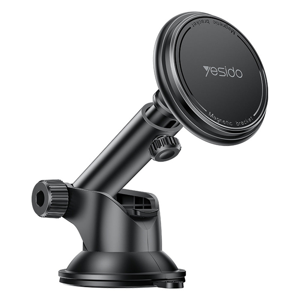 Yesido - Car Holder (C269) - Magnetic, for Dashboard, Bionic Suction Cup, Telescopic Arm, 360, Universal - Black