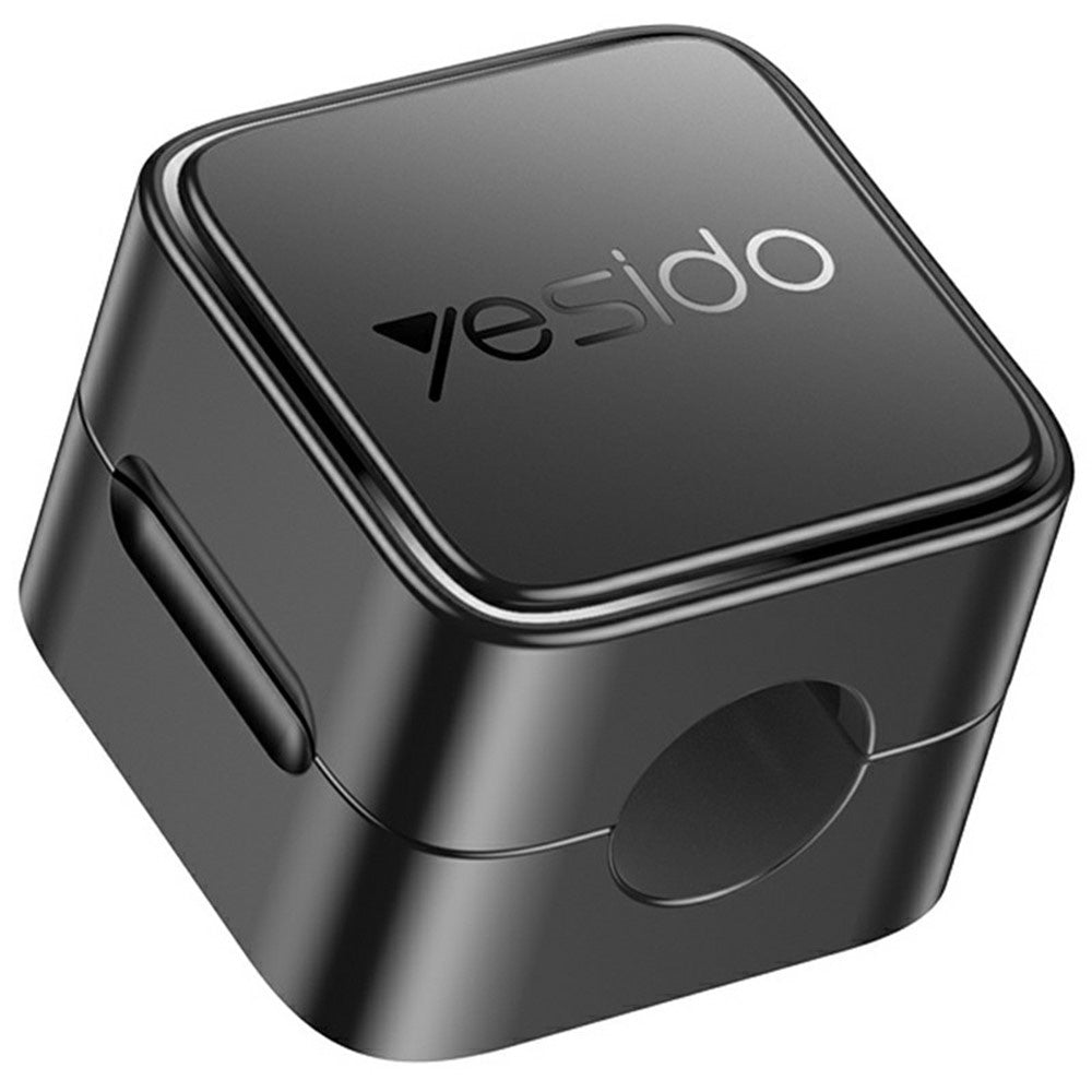 Yesido - (4 pack) Cable Organizer (C216BL) - Magnetic Clips, Strong Adhesive, Mini Design - Black