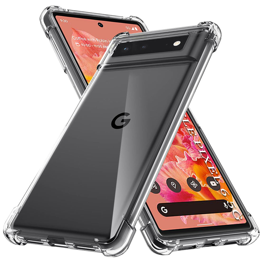 Techsuit - Shockproof Clear Silicone - Google Pixel 6 - Clear