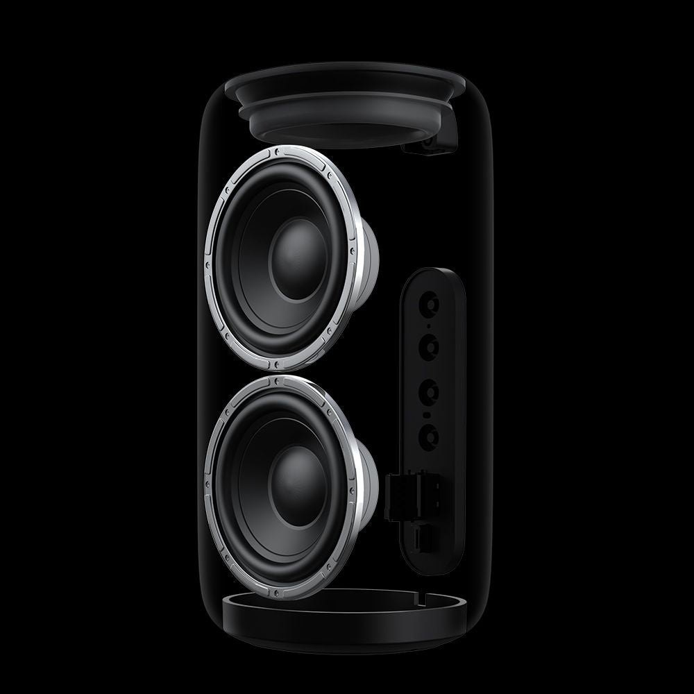 Mcdodo - Portable Wireless Speaker (BS-1410) - with Colorful Lights, Bluetooth V5.3, 1200mAh, IPX4 - Black