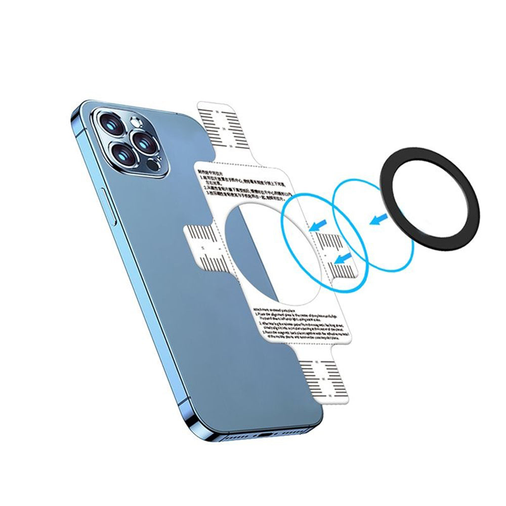 Mcdodo - Magnetic Ring (PC-1620) - with Ultra-Strong 3M Adhesive, Universal Phone Mount - Black