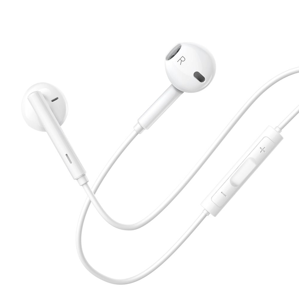 Mcdodo - Wired Earphones (HP-7500) - with Volume Control, Type-C, DAC Chip, Hi-Res Audio, 1.2m - White