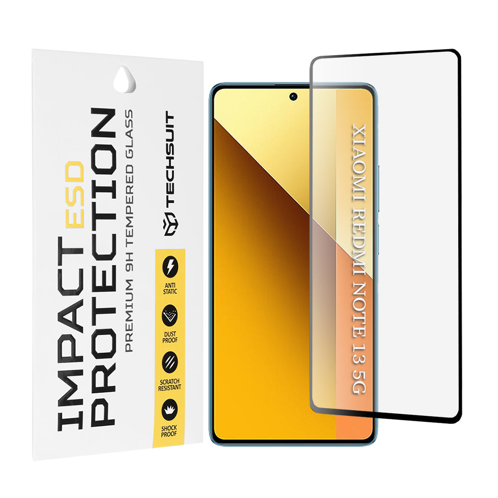 Techsuit - ESD Glass - Xiaomi Redmi Note 13 5G - Black