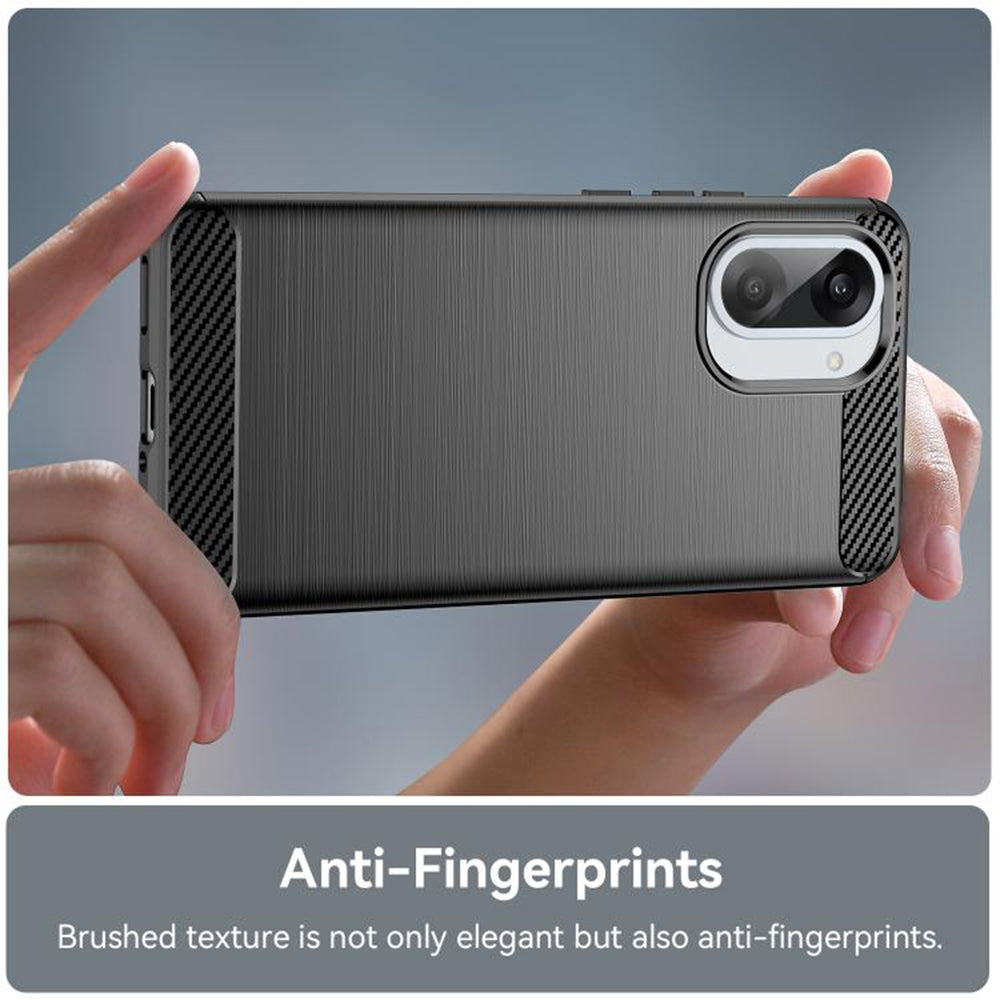 Techsuit - Carbon Silicone - OnePlus Nord CE5 - Black