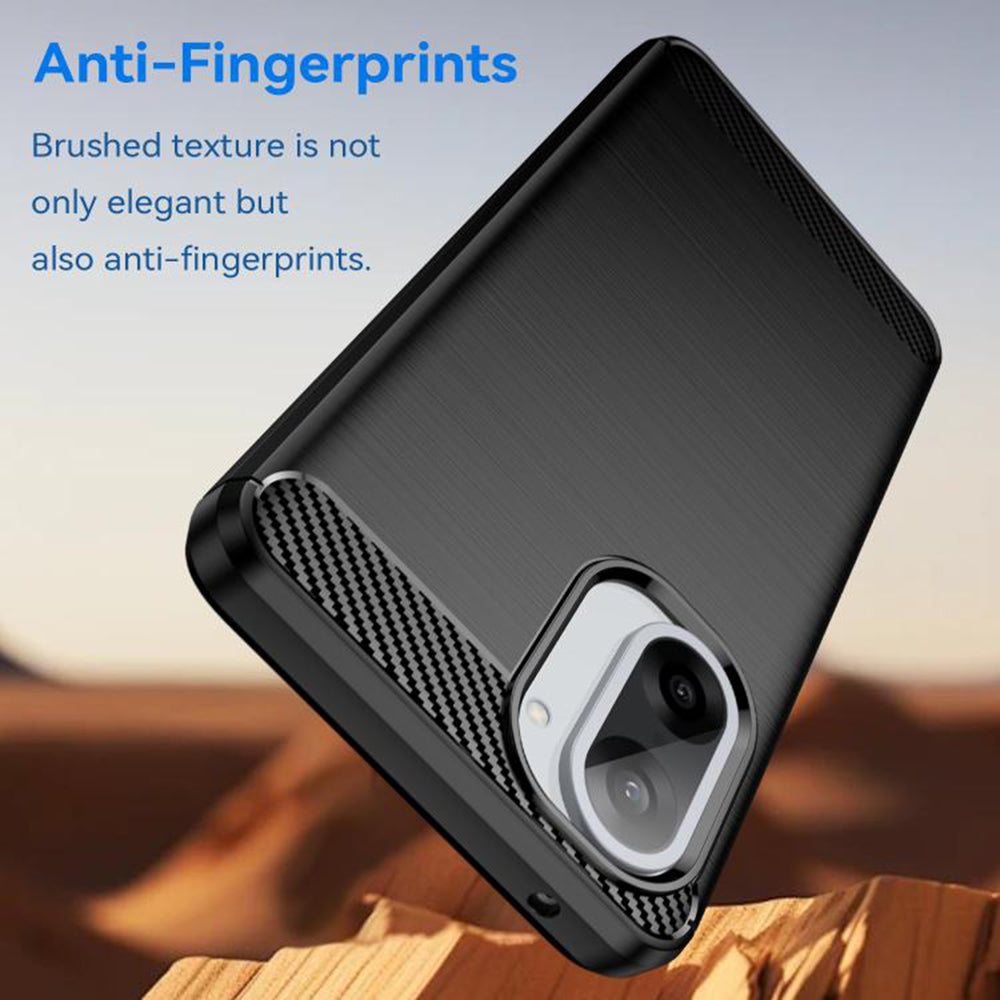 Techsuit - Carbon Silicone - OnePlus Nord CE5 - Black