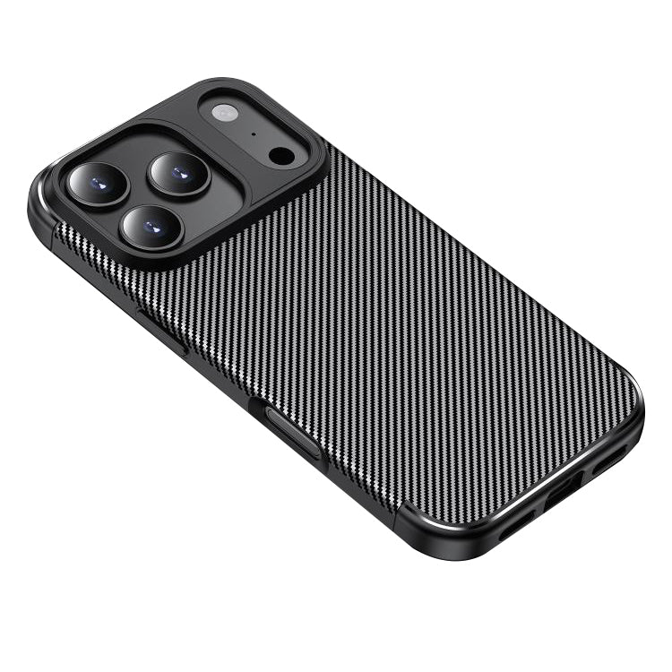 Techsuit - CarbonFiber - iPhone 17 Pro Max - Black