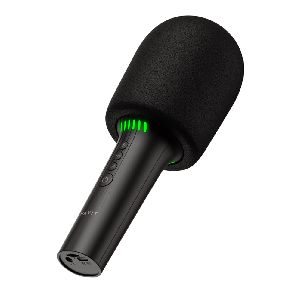 Havit - Portable Microphone (SK851BT) - Bluetooth V5.0, TF, AUX, 6h, 1200mAh - Black