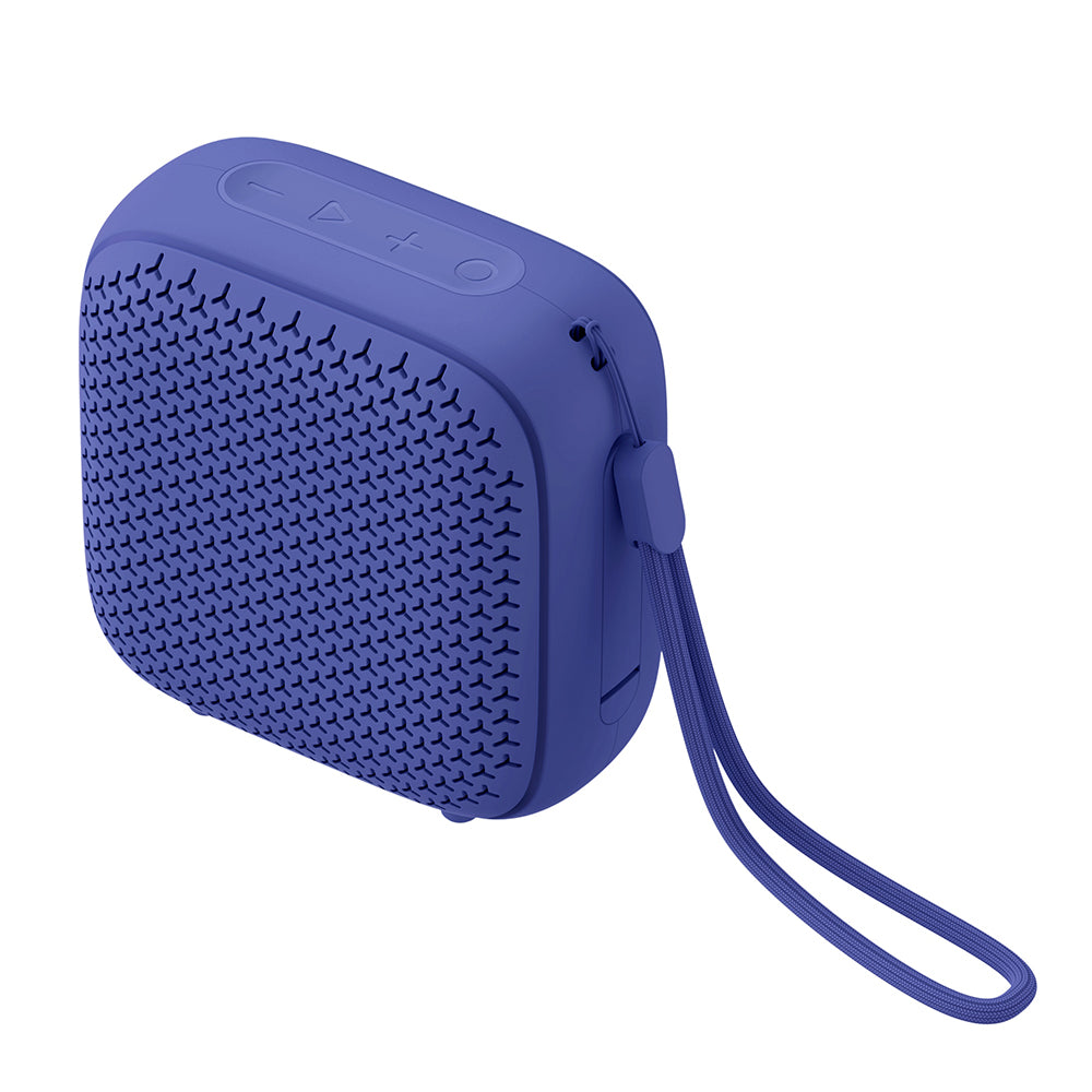 Havit - Wireless Speaker (SK838BT) - USB-C, Bluetooth 5.4, TWS, AUX, TF, FM, Voice Assistant, Hands-Free, IPX5, 5W - Blue