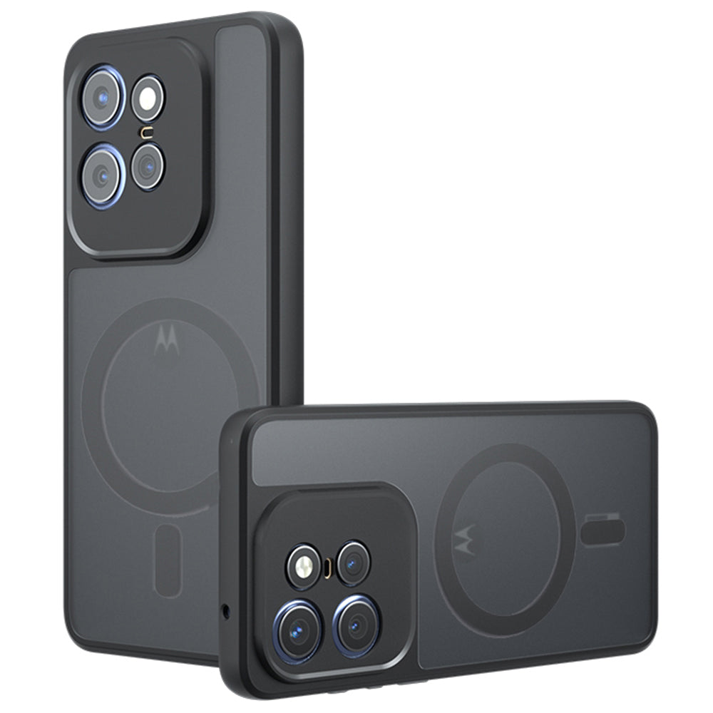 Techsuit - PureFrost MagSafe - Motorola Edge 50 Pro - Frosted Black