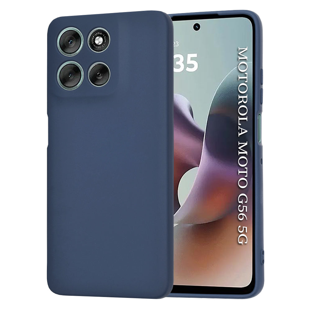 Techsuit - SoftFlex - Motorola Moto G56 - Navy Blue