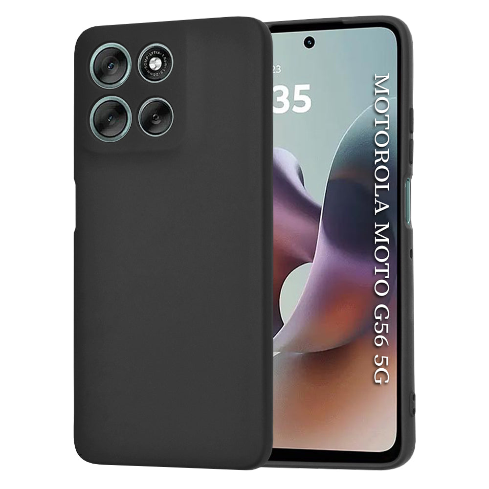 Techsuit - SoftFlex - Motorola Moto G56 - Black