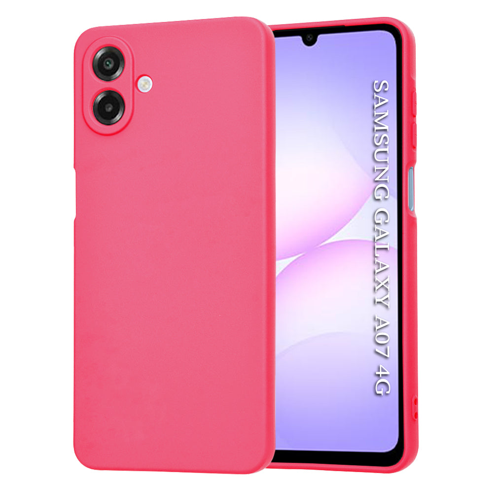 Techsuit - SoftFlex - Samsung Galaxy A07 4G - Hot Pink