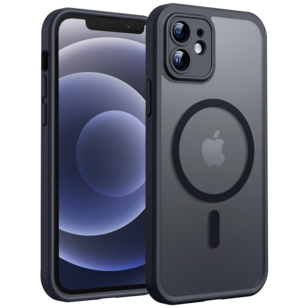 Techsuit - PureFrost MagSafe - iPhone 12 - Frosted Black