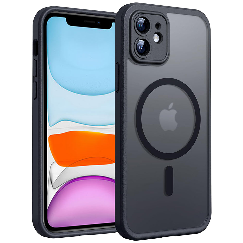 Techsuit - PureFrost MagSafe - iPhone 11 - Frosted Black