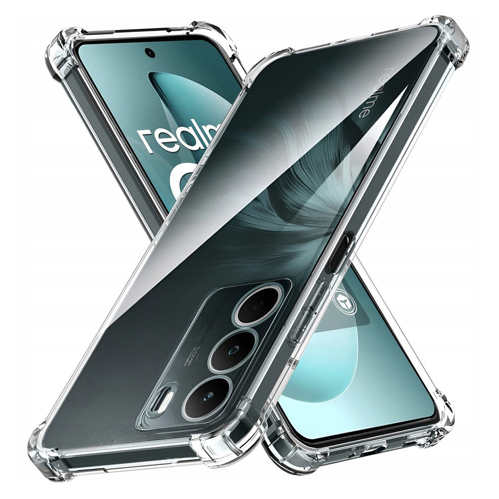 Techsuit - Shockproof Clear Silicone - Realme C71 - Clear