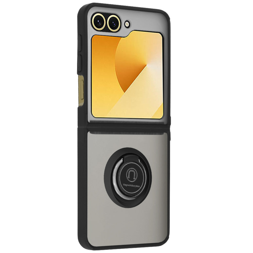 Techsuit - Glinth - Galaxy Z Flip6 / Flip7 FE - Black