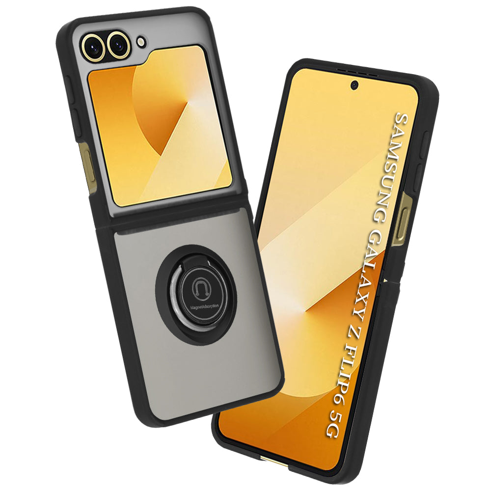 Techsuit - Glinth - Samsung Galaxy Z Flip6 / Flip7 FE - Black