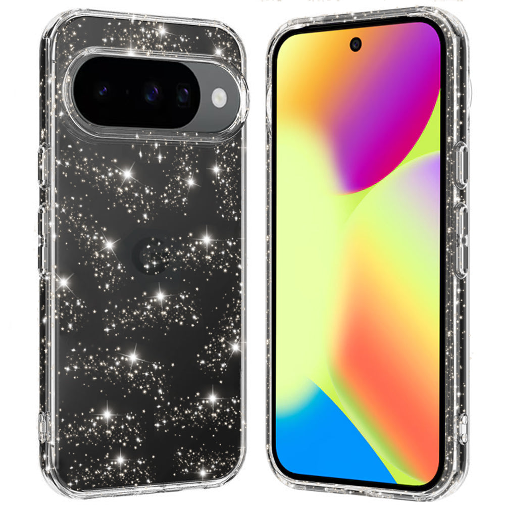 Techsuit - SparkleSkin Series - Google Pixel 10 / 10 Pro - Clear