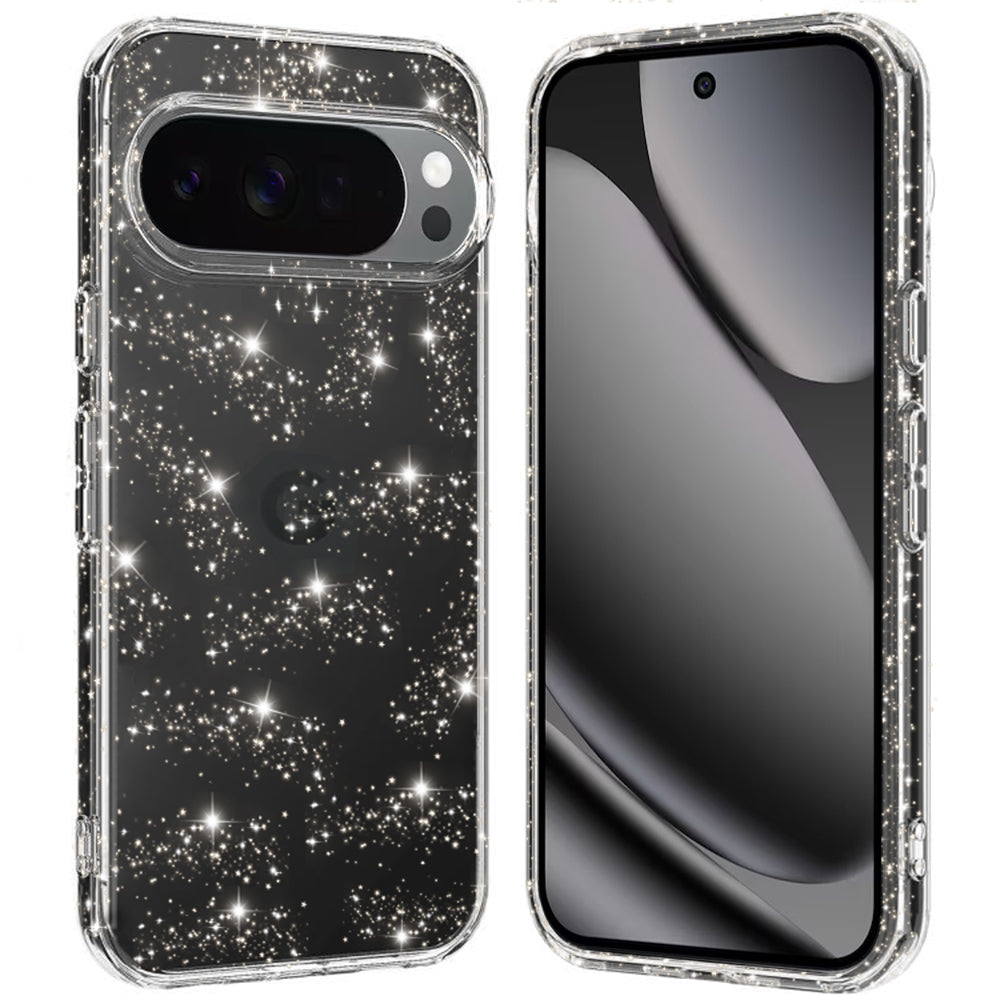 Techsuit - SparkleSkin Series - Google Pixel 10 Pro XL - Clear